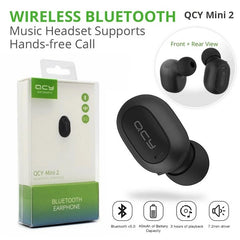 BUNDLE DEAL (Pack of 2)- W08 smart watch +QCY Mini 2 Bluetooth Handsfree