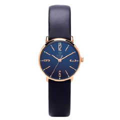 Royal London Ladies Blue Leather Classic Wrist Watch