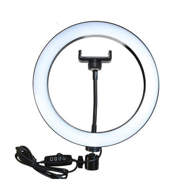 26cm Led Studio Camera Ring Light Photography With Mobile Holder