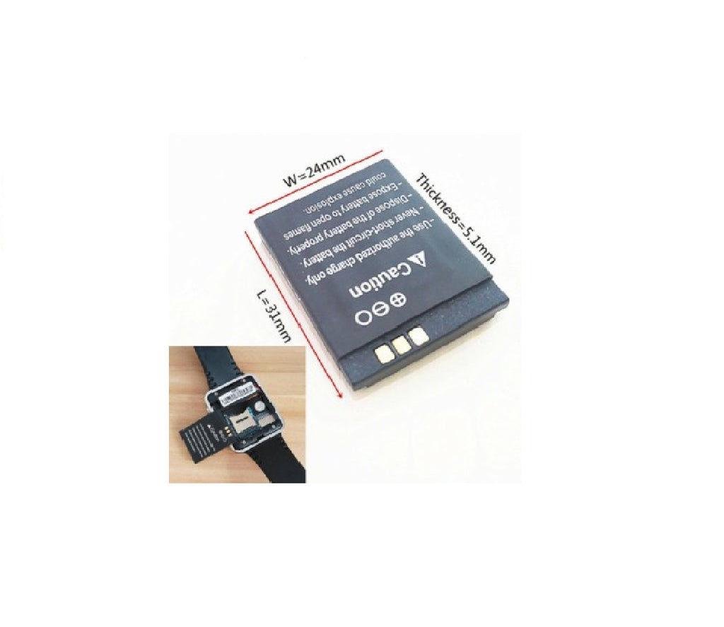 W08 Smartwatch 380mAh Battery