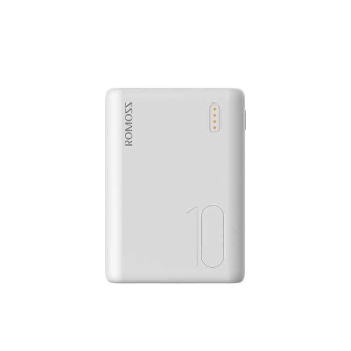 Romoss Simple10 Power Bank 10000mah 3-Input And 2 Output (New Model) Small Size